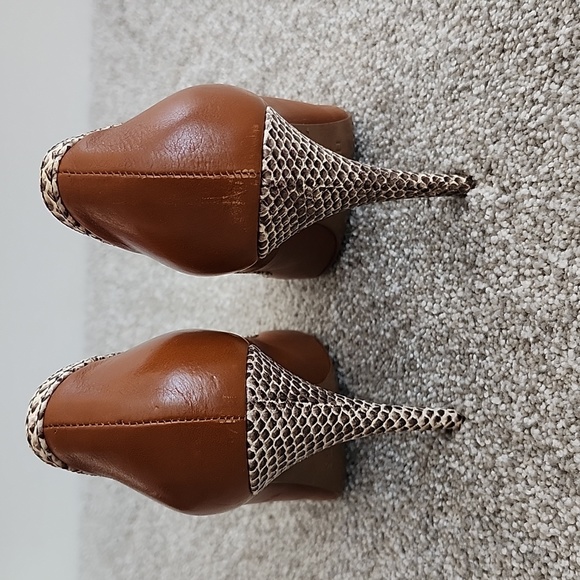 Hobbs London Brown High Heels, Sz 39.5 / US 9 - Picture 4 of 8